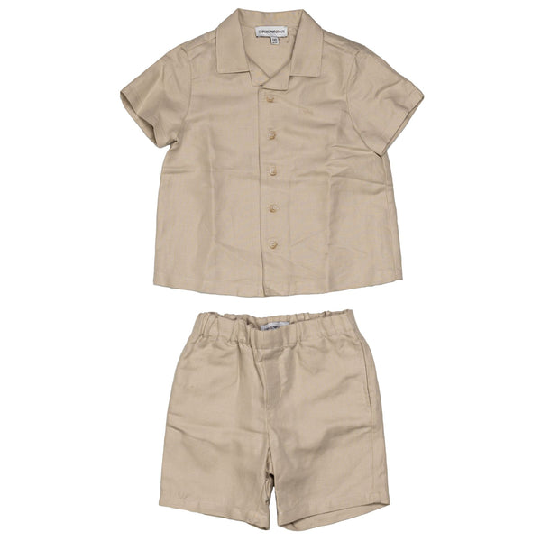 Completo misto lino Emporio Armani